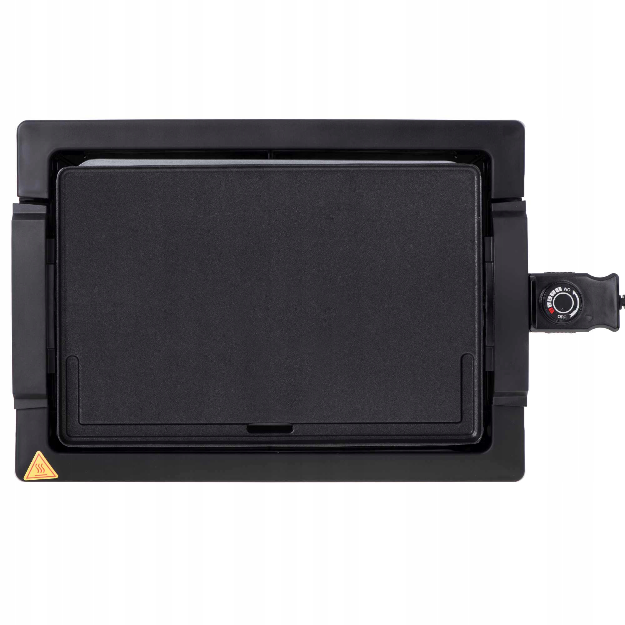 Grill Elektryczny Stołowy 3000W AD 6613 z Płytą Nieprzywierającą