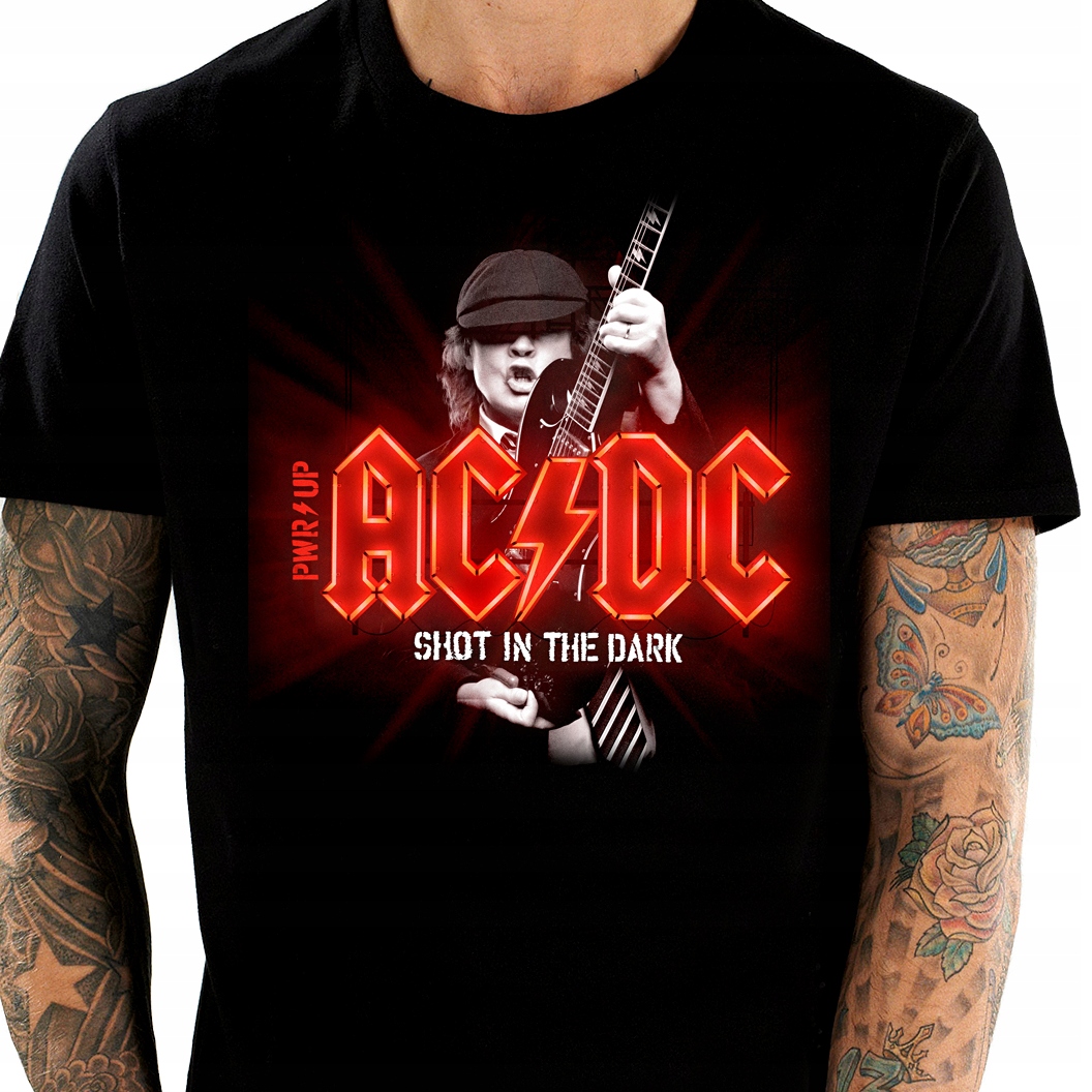 

Acdc Ac DC Ac/dc 100 Wzorów Koszulka Męska 3XL