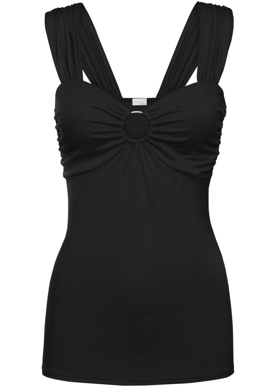 A50177 A15 BLUZKA CZARNA RAMIĄCZKA 32 Marka inna