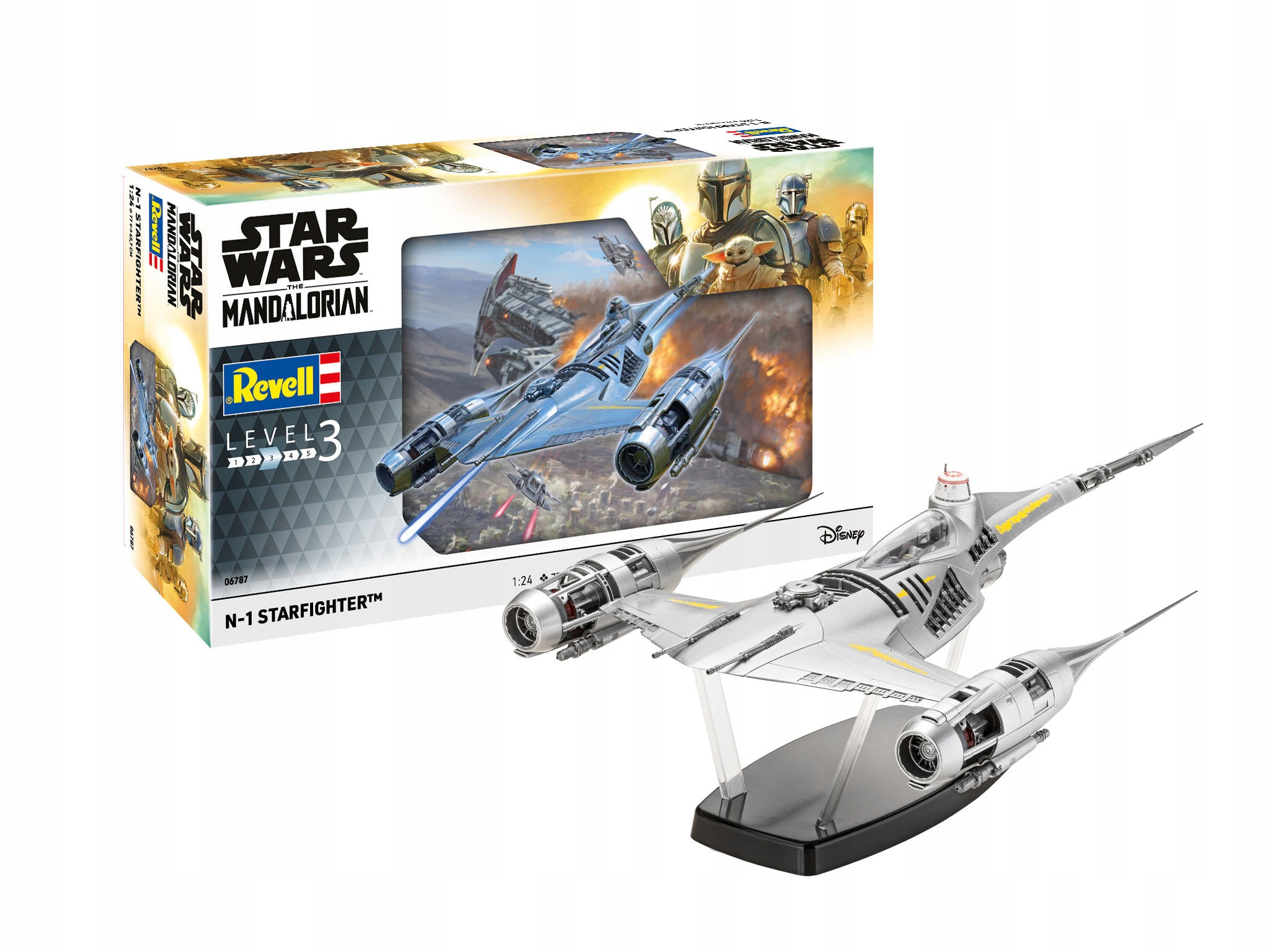 Mandalorian N1 Starfighter Revell 06787 v měřítku 1/24