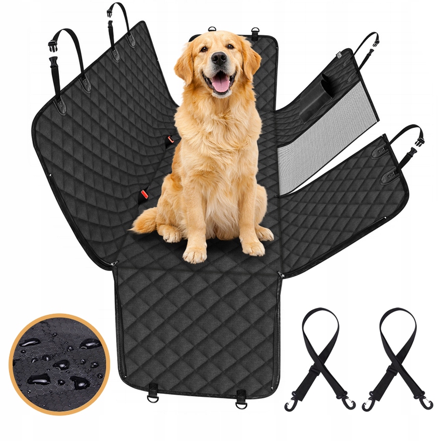 Levně Automobilová Ochranná Podložka Pro Psa Na Sedadla Voděodolný Potah 138x48