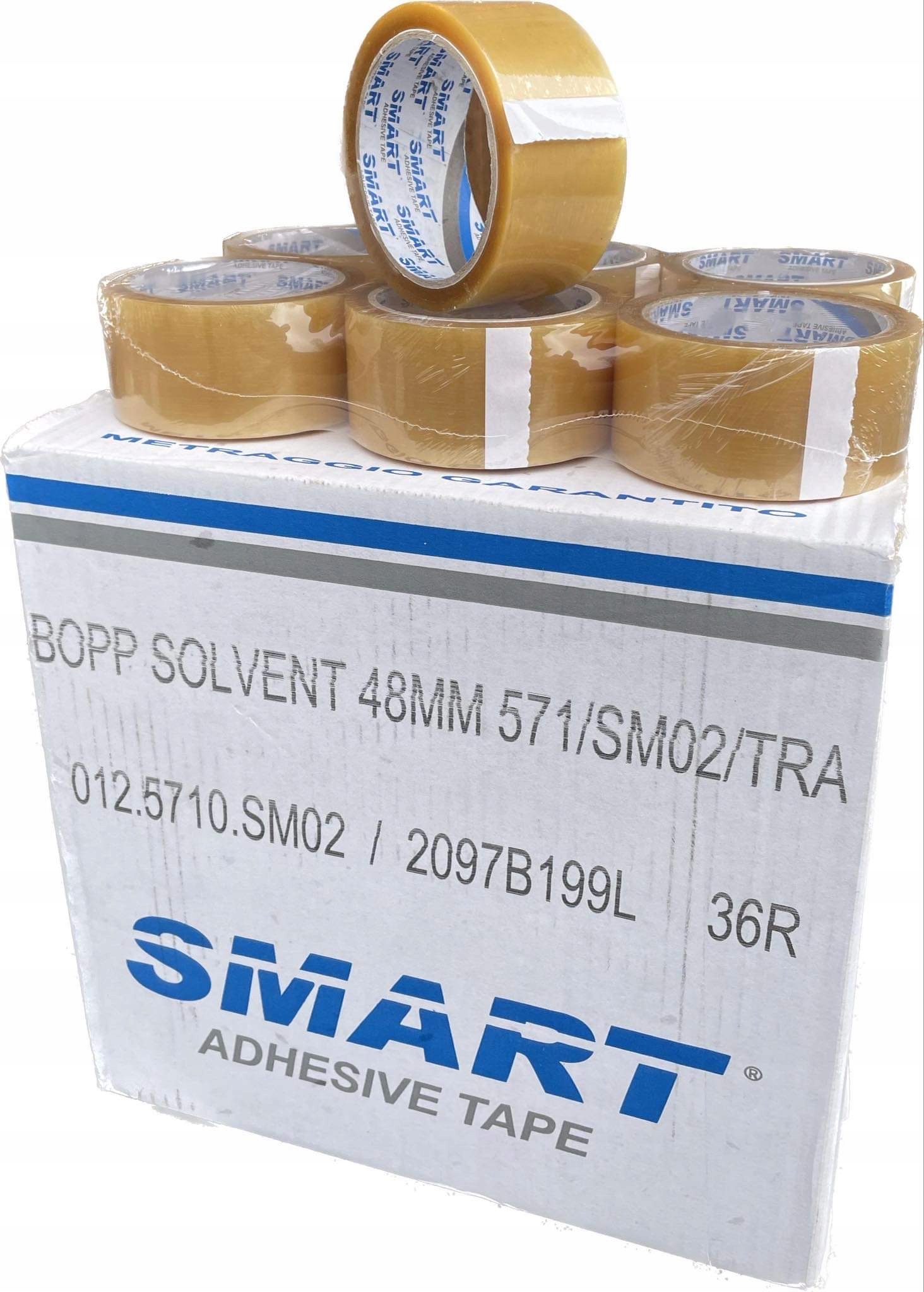 

Taśma Pakowa 48/66 Kauczuk Naturalny Solvent Smart