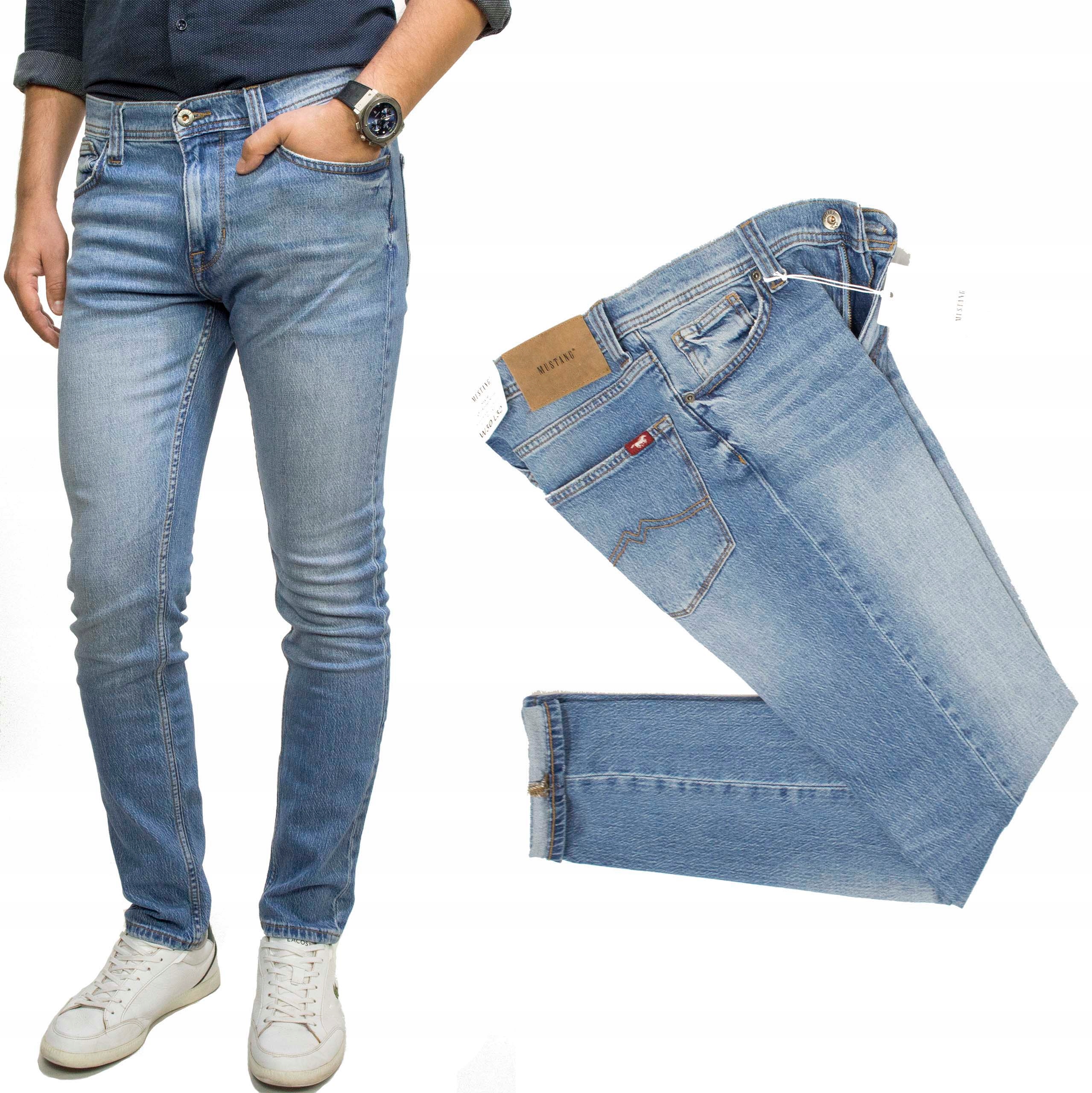 Mustang Orlando Slim Magic 303 pánské džínové kalhoty W33 L30