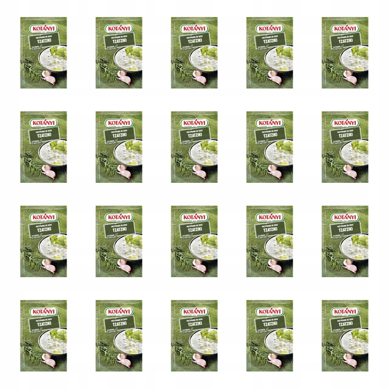 Kotanyi Koření na omáčku Tzatziki 20 g X20