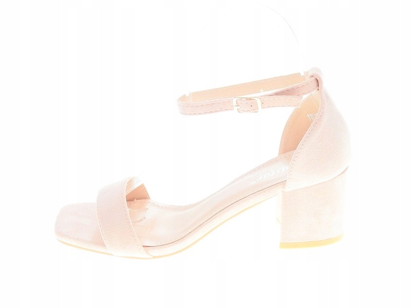 ZAMSZOWE SANDAŁKI SŁUPEK TU171 Pink r.39
