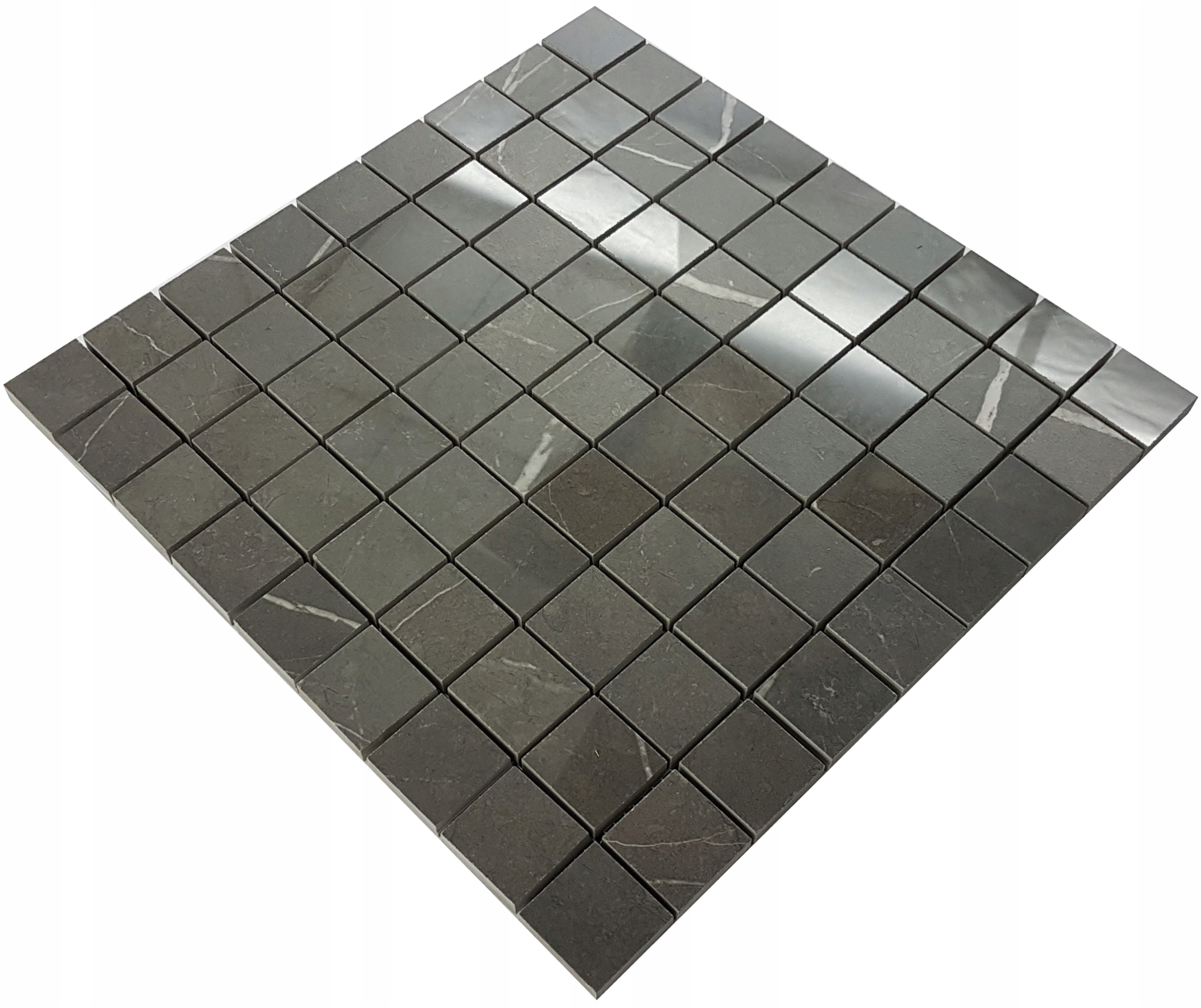 MOZAIKA CERAMICZNA PIASENTINA DARK GREY 30x30 GRES Typ gres