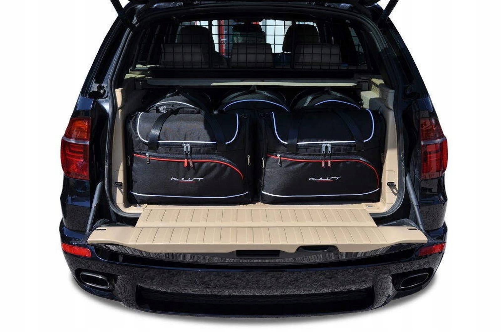 J&j Automotive Súprava 5ks cestovných tašiek Aero pre Bmw X5 2006-2013