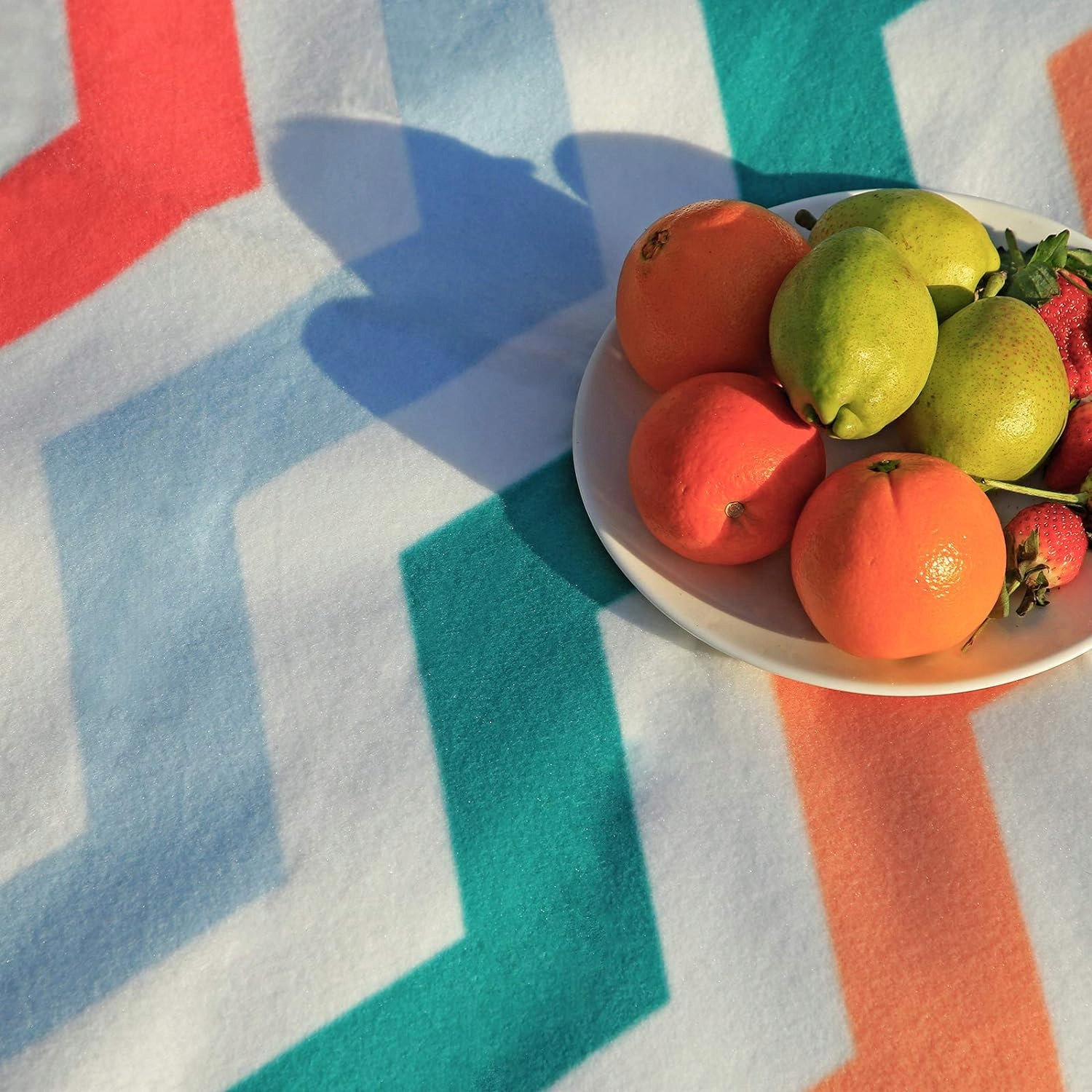 Koc Piknikowy z Uchwytem Izolacja Folia Termiczna Plażowy Mata 200x200cm Kod producenta 5814