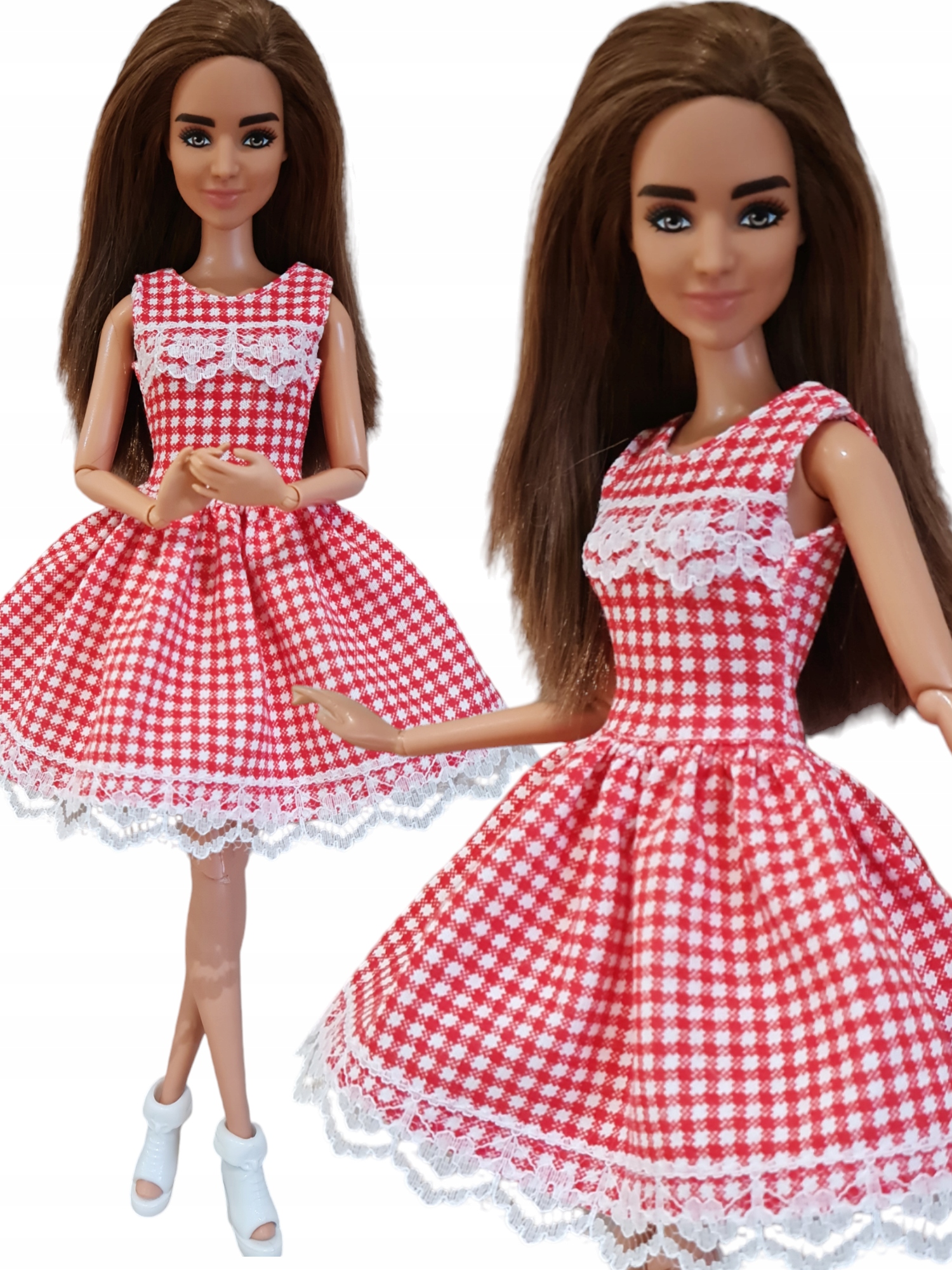 Ubranko dla lalki - Sukienka dla lalki