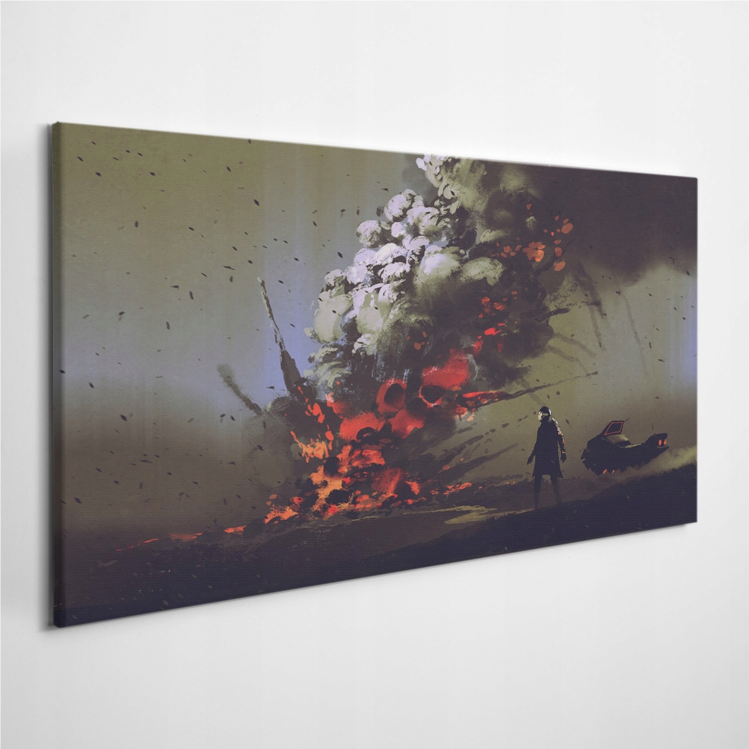 

Foto-obraz na płótnie SciFi Wehikuł Sztuka 120x60