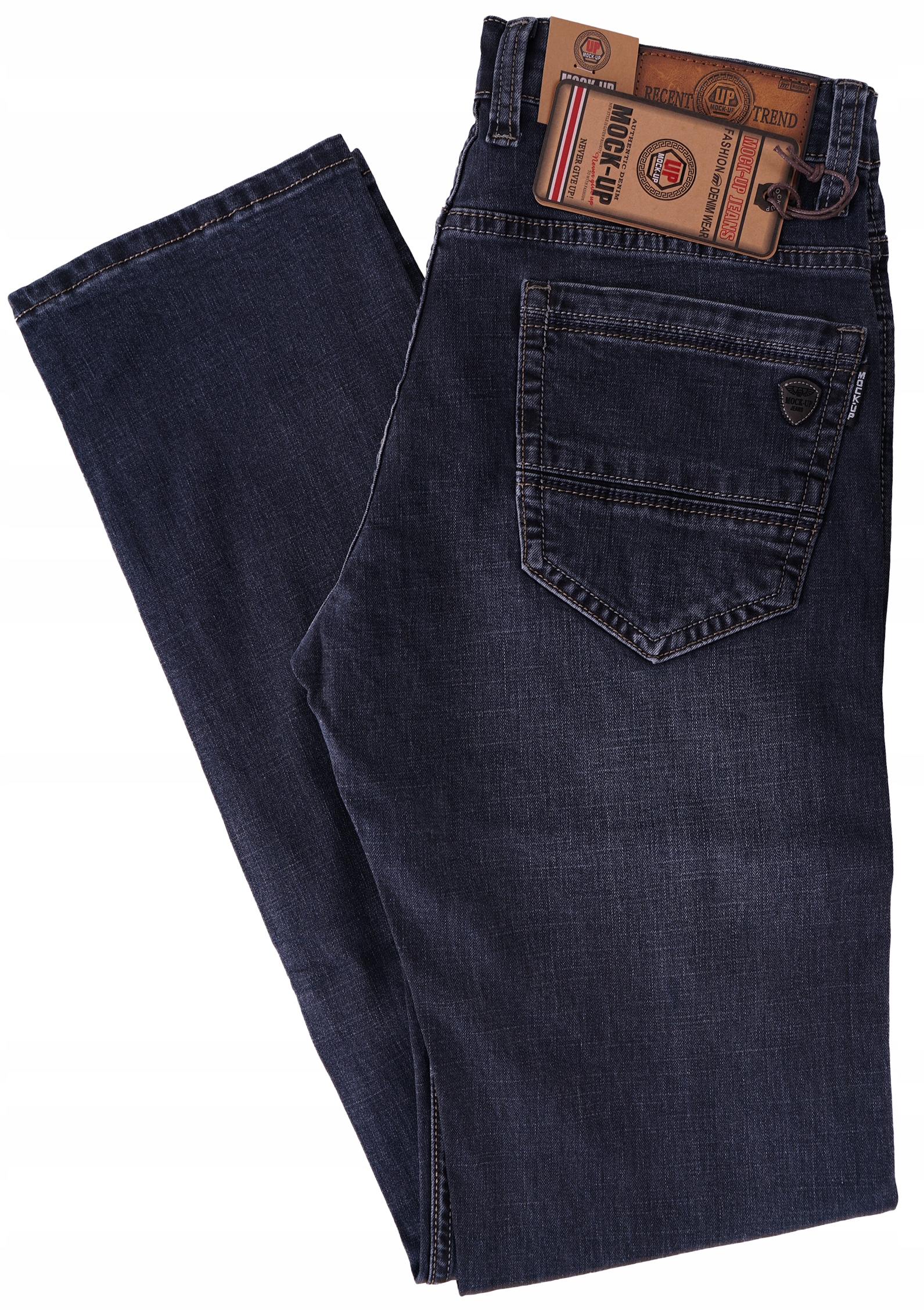

Spodnie Jeans Grafitowe Dżins Długie W33 L36 88-92