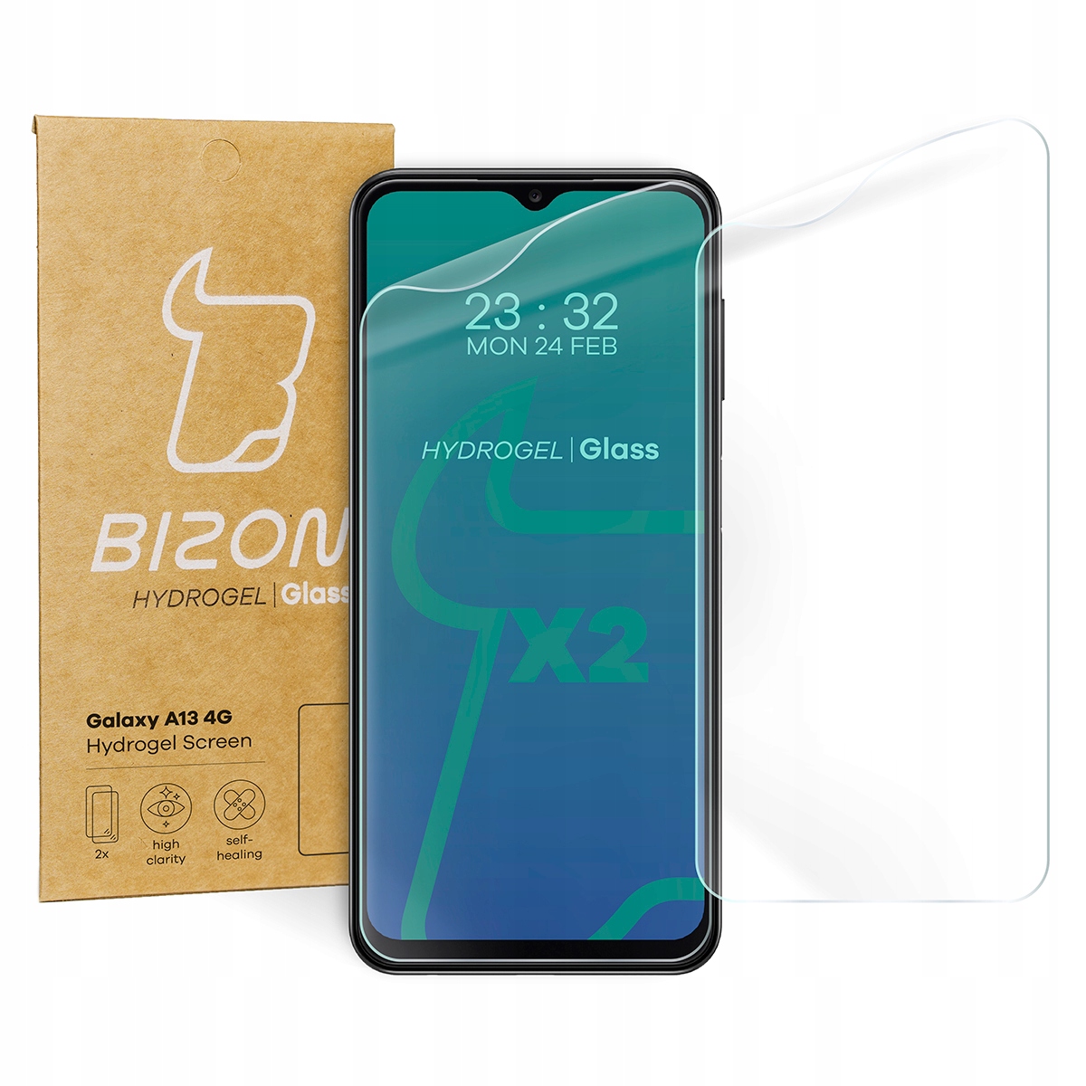 

Folia hydrożelowa na ekran Bizon do Galaxy A13 4G