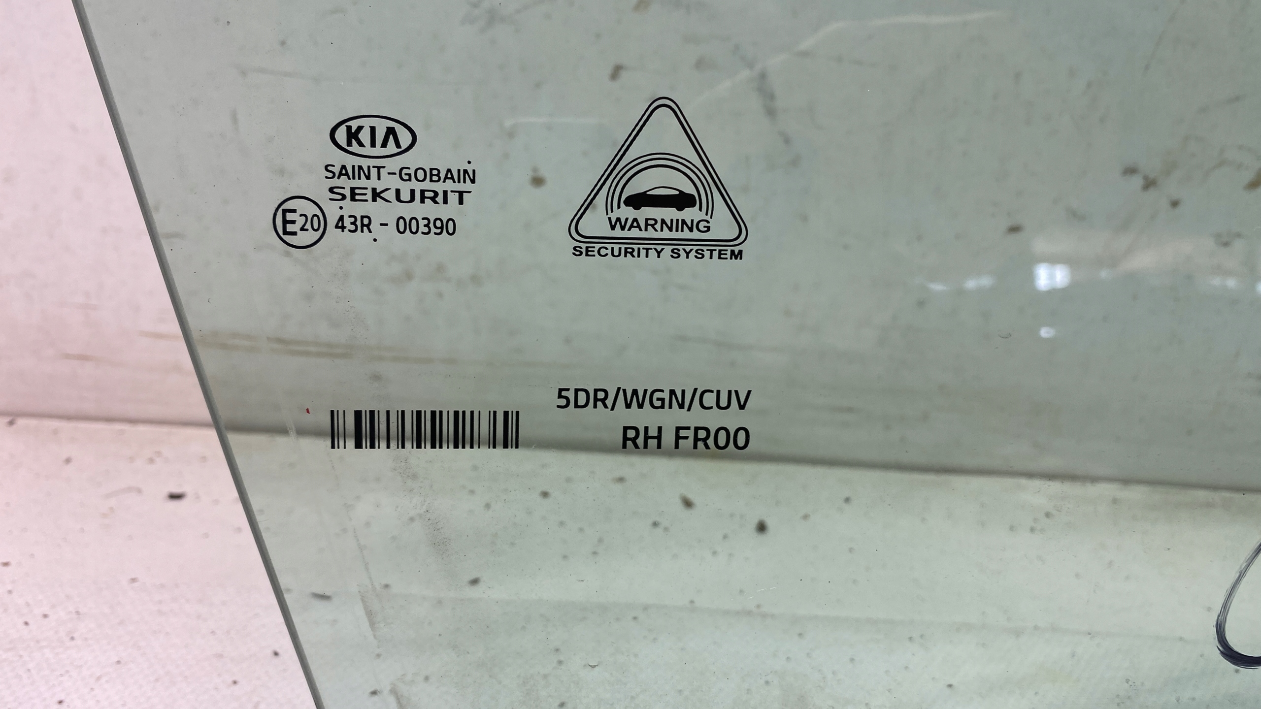 KIA CEED III window door right right front front side 17-21