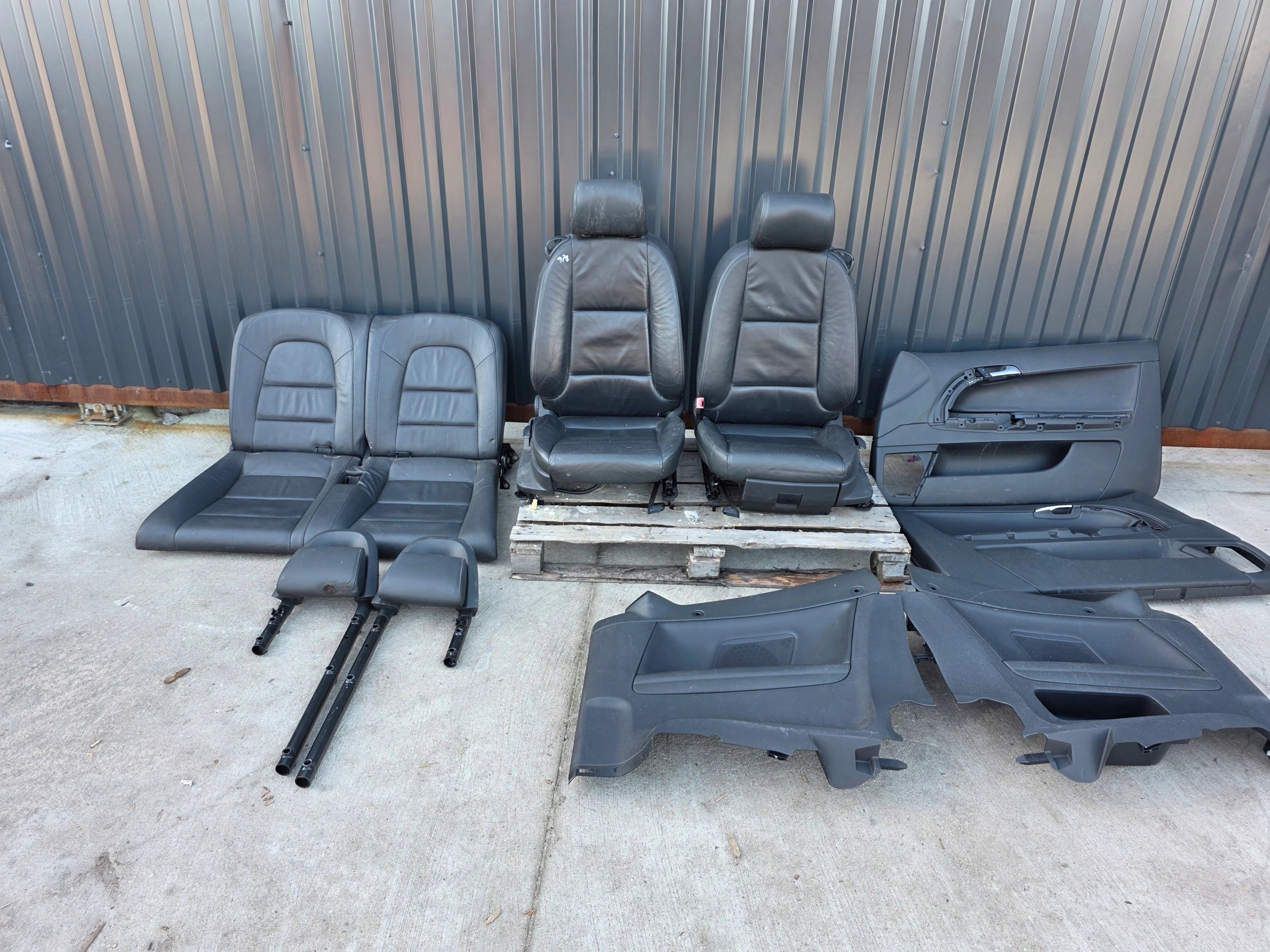 Sitz Sitze AUDI A3 8P CABRIO Leder KOMPLET !!!