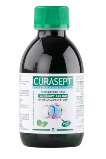 

Curasept ADS0,20%CHX+OCZAR Wirginijski ściągający