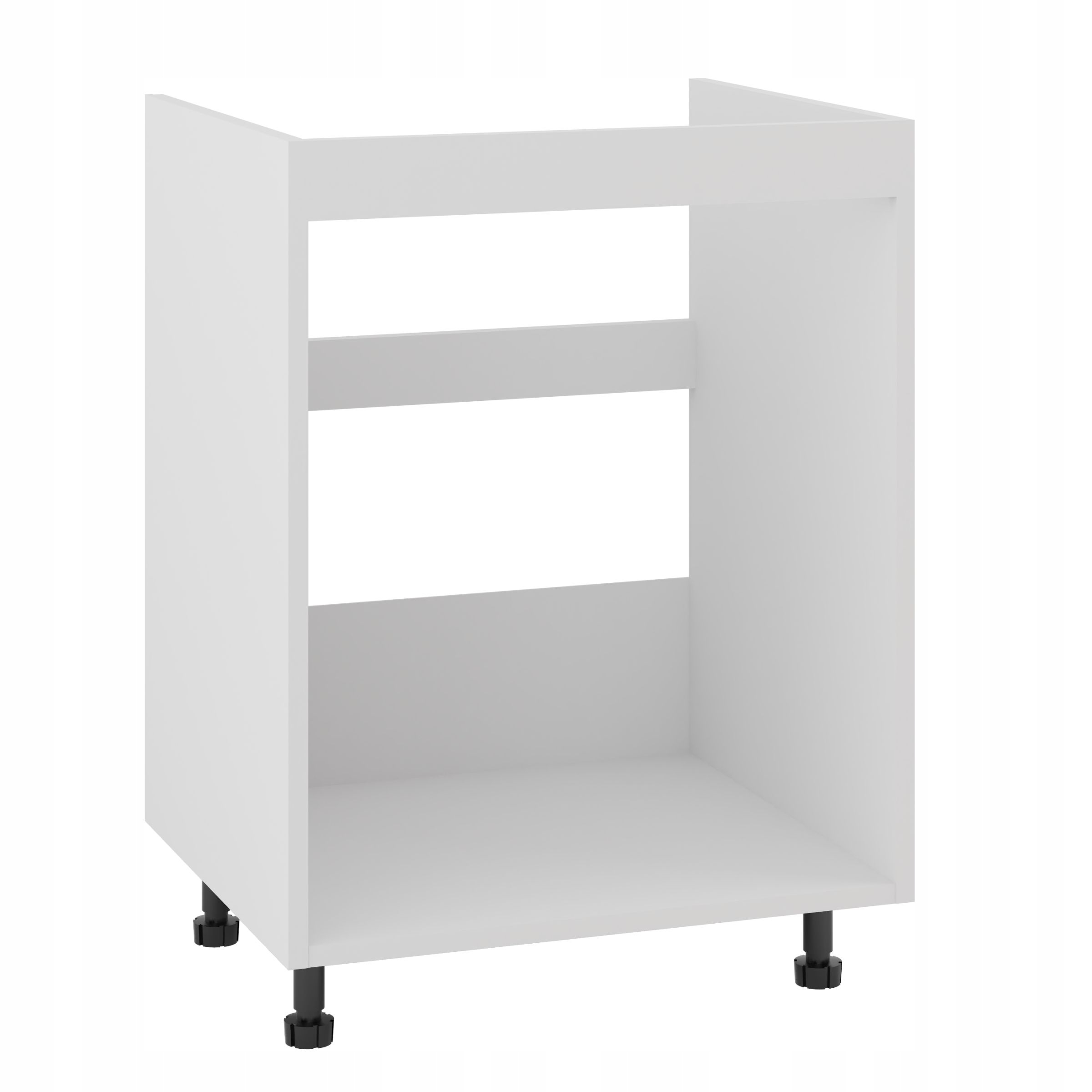 Korpus: bílá kuchyňská skříňka pod dřez 60 s příslušenstvím