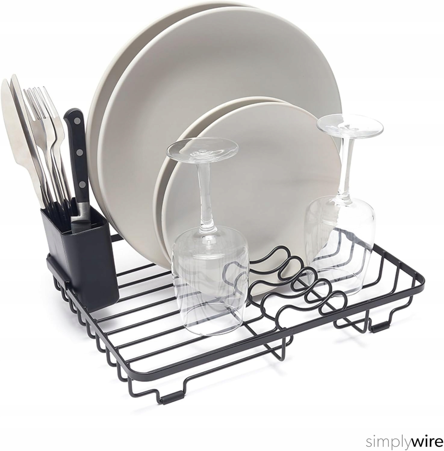 Sušička Odkapávač Na Pánve Poklice Stojan Talíře Koš Na Příbory