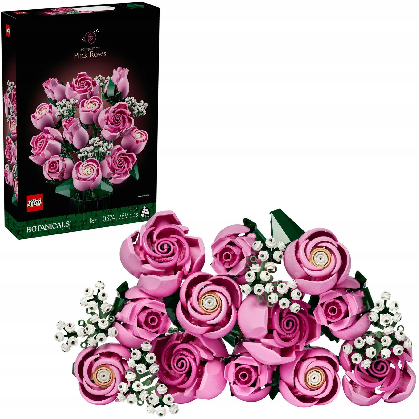 Lego 10374 Botanicals Pink kytice růží stavebnice