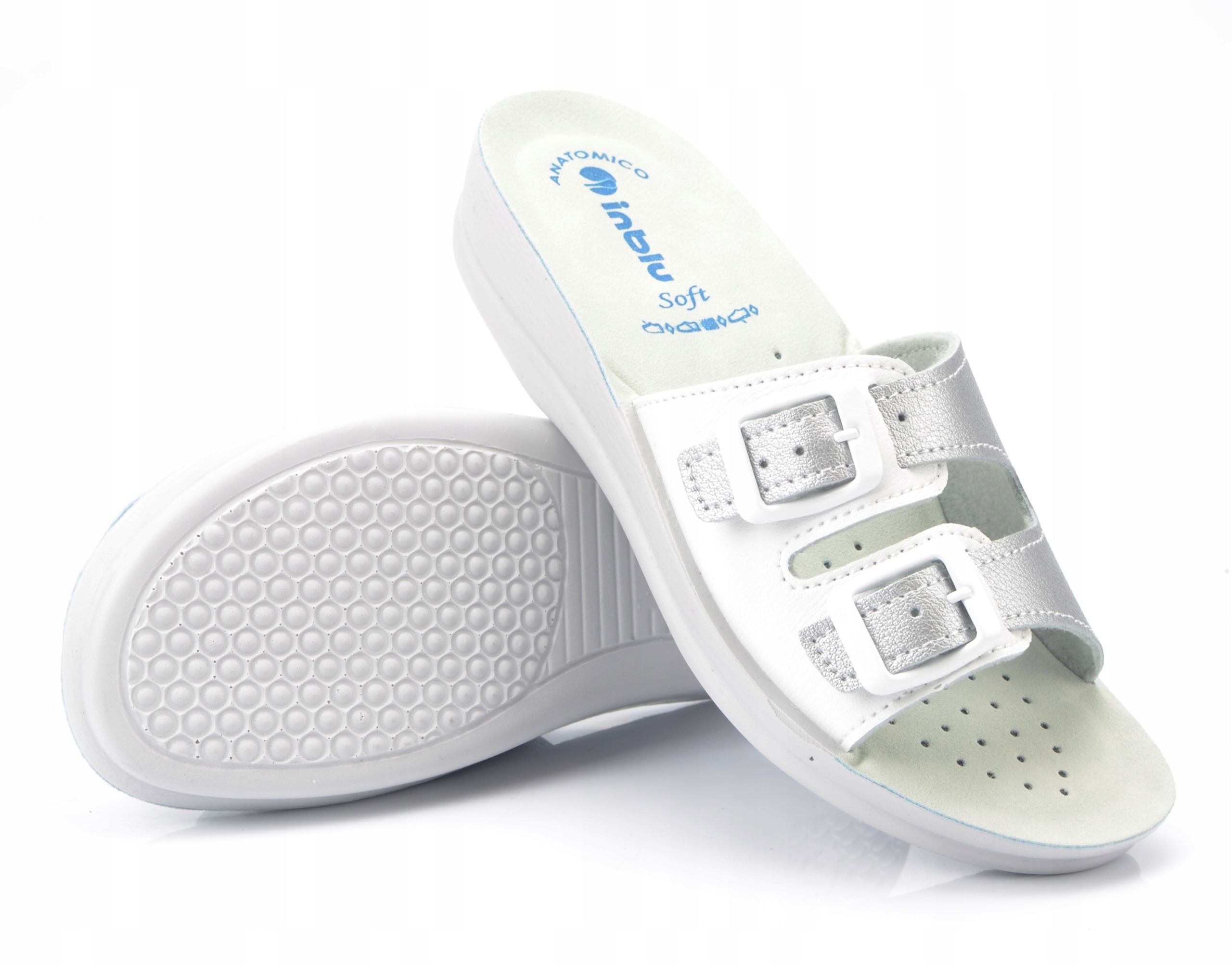 INBLU KLAPKI DAMSKIE MEDYCZNE ZDROWOTNE WYGODNE 36 Rozmiar 36