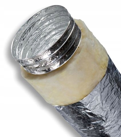 RURA IZOLOWANA PRZEWÓD TERMOFLEX SPIRO KANAŁ ELASTYCZNY FLEX 100 MM -5M Liczba m w ofercie 5 m