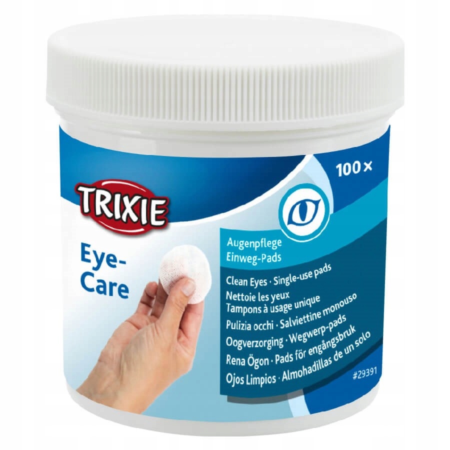 Levně Trixie Eye Care Ubrousky na oči 100 kusů