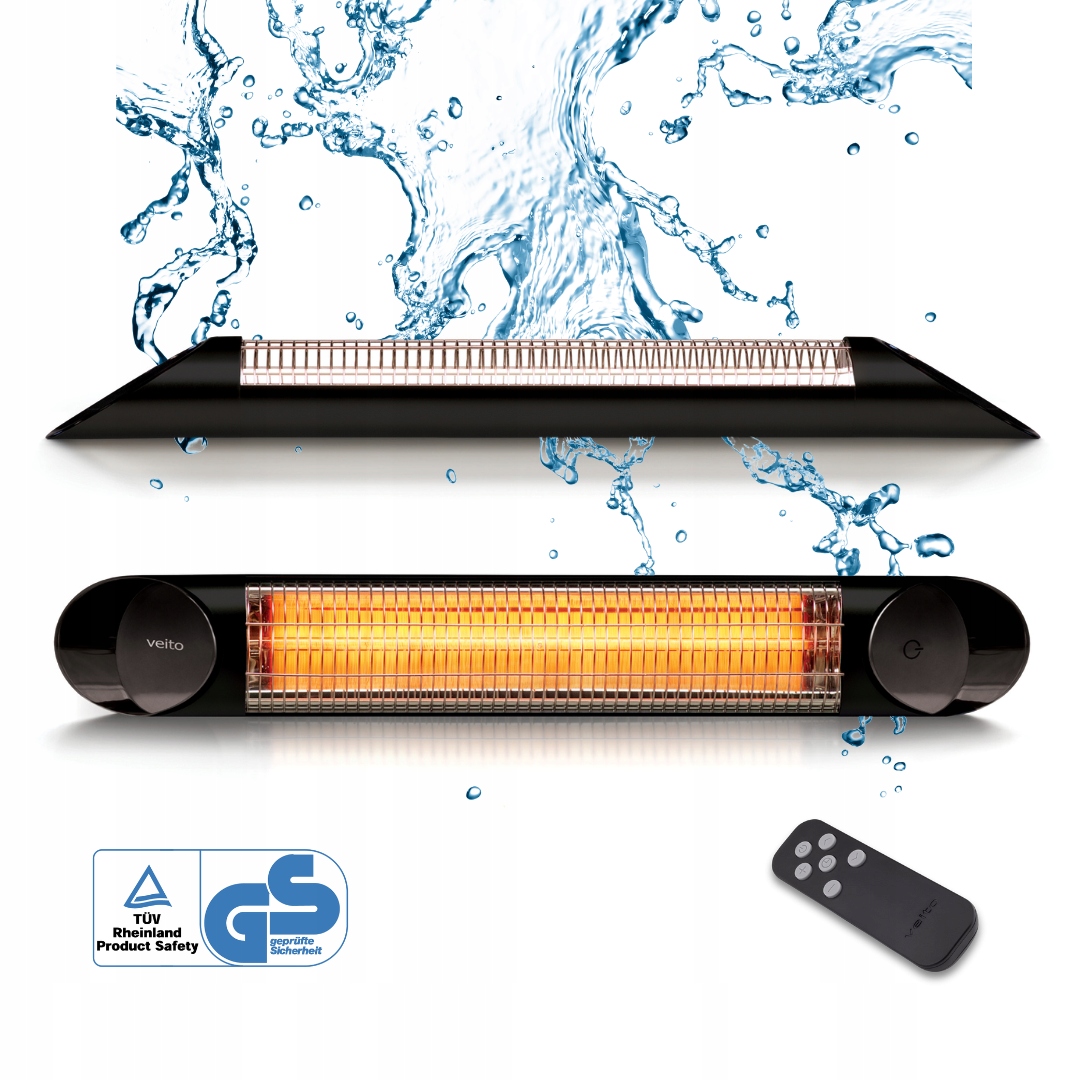 Promiennik podczerwieni elektryczny tarasowy ciepła Veito Blade 2500W PILOT Kod producenta 20131018