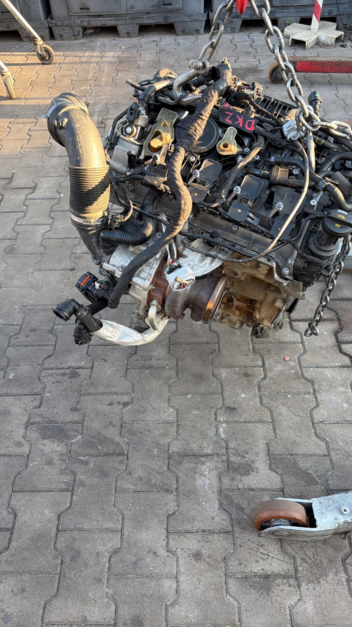 engine complete VW SKODA 2,0 TFSI 60 thousand KM DKZ