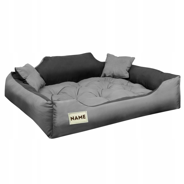 Levně Pelíšek Šedo Černé Vel 115 95 cm pro psa Jméno.