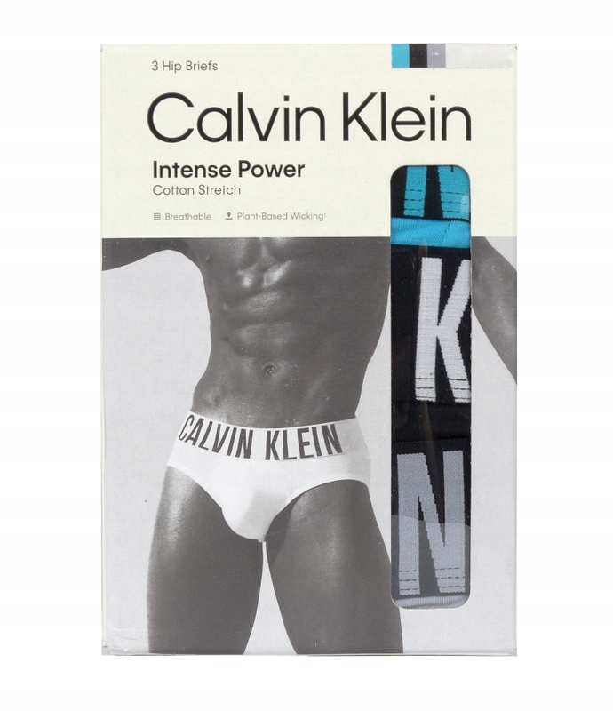 Calvin Klein pánské slipy 3-pack, vícebarevné, M