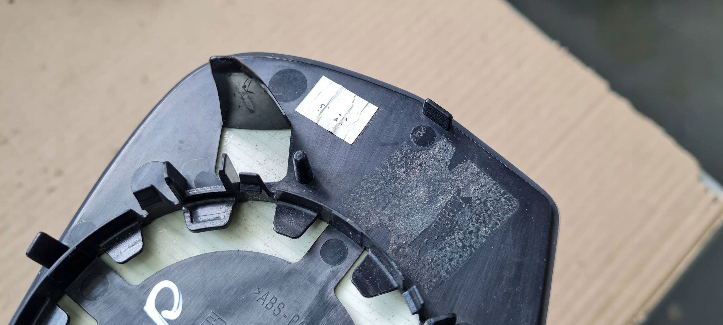 A4 B9 8W WKLAD SZKLO mirrors right right front 8W0857536E