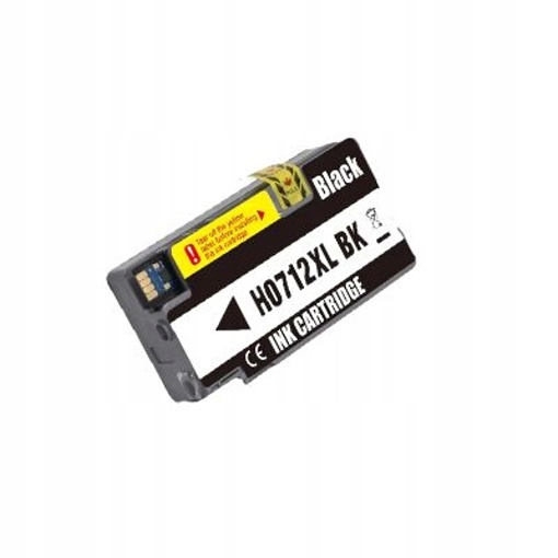 Naplnka Hp 712 3ED71A černá kompatibilní cartridge