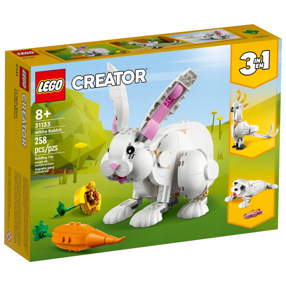 LEGO Creator 3 w 1 31133 Biały królik Numer produktu 31133