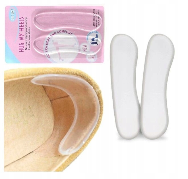 ZAPIĘTKI ŻELOWE DO BUTÓW SAMOPRZYLEPNE PARA 2szt obtarcia pięty