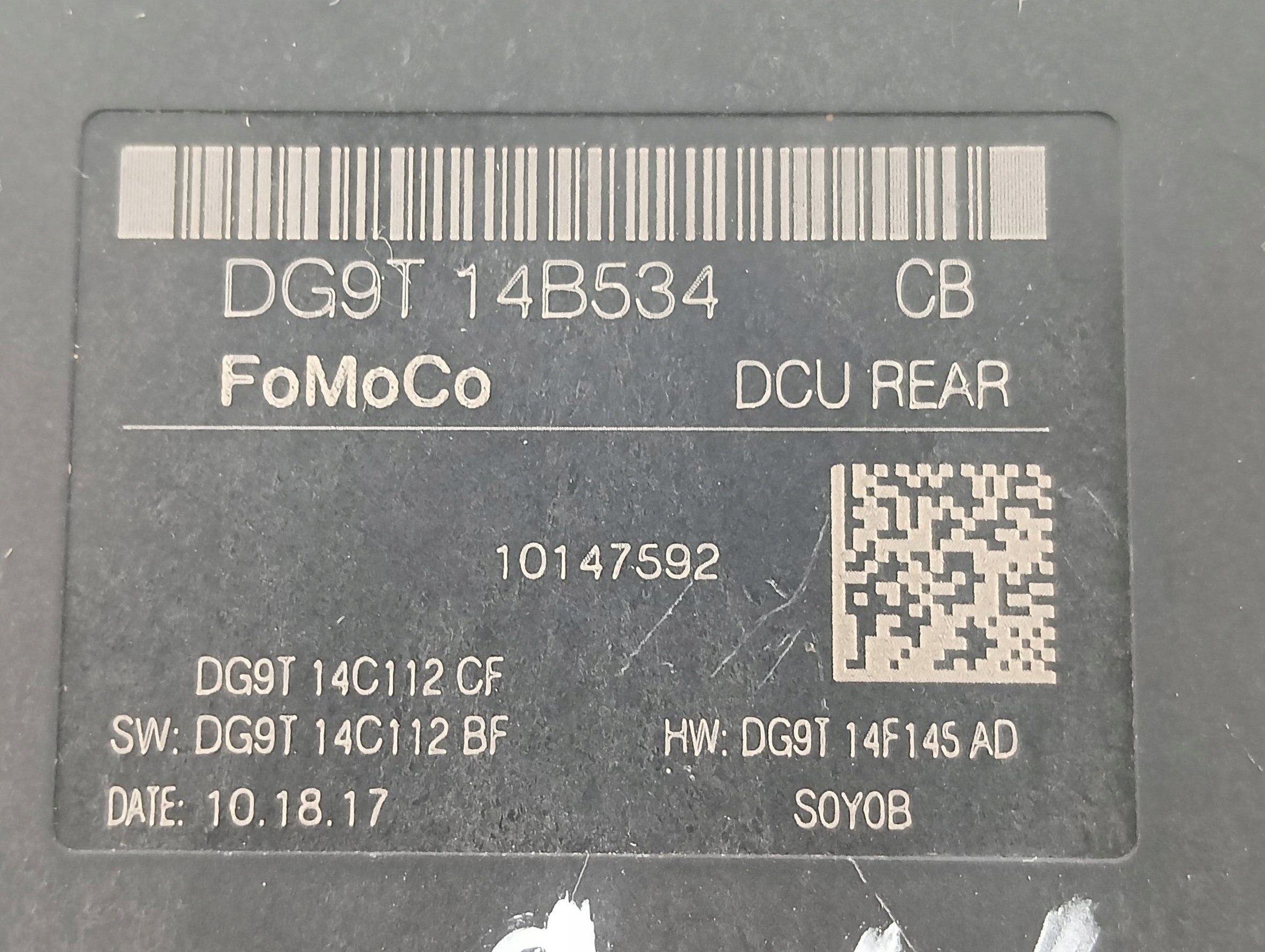 module door DG9T-14B534-CB DG9T-14B534-CB Ford Mondeo Mk5 (2014-)
