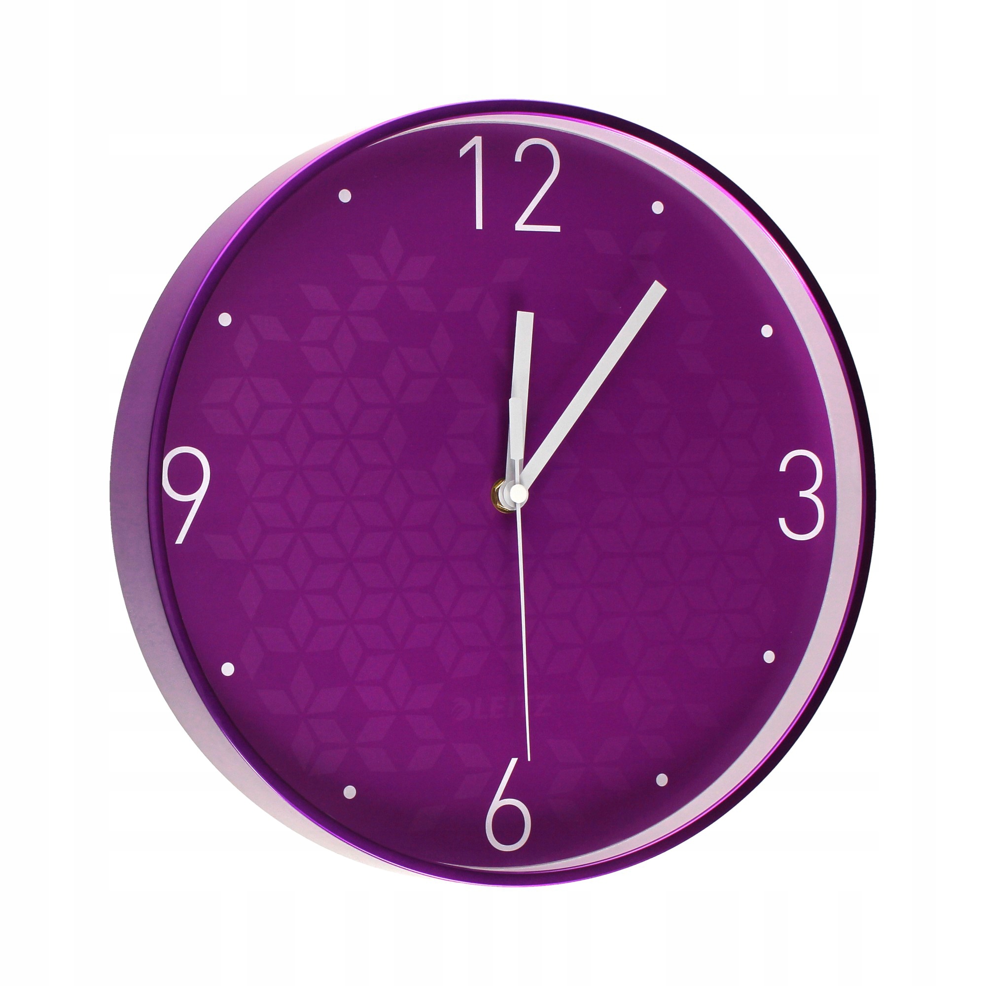 Nástenné hodiny Leitz Wow 29 Cm fialové