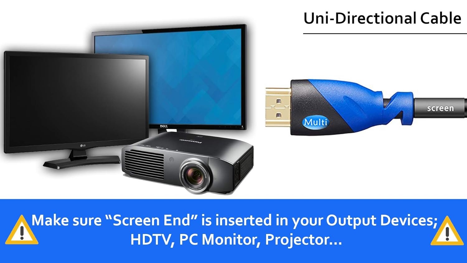 MutecPower High Speed 20-metrowy kabel Ultra HD HDMI 2.0 z Ethernetem Marka MutecPower