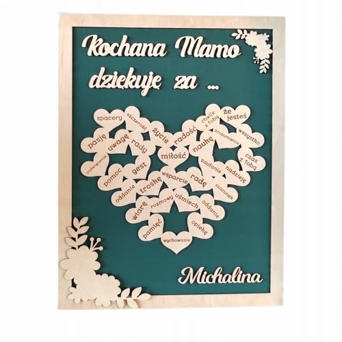 

Na Dzień Mamy Matki Obraz Podziękowanie 3D
