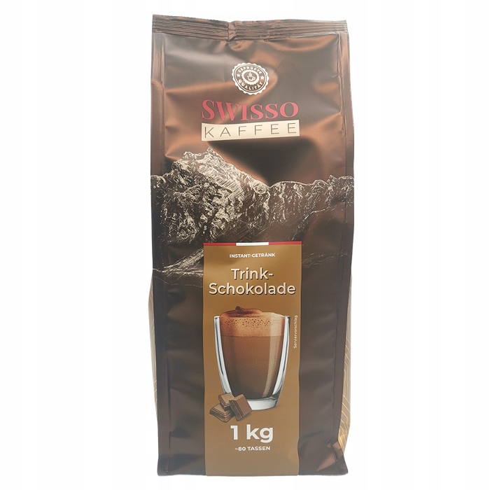 Czekolada mleczna do picia SWISSO 1000 g