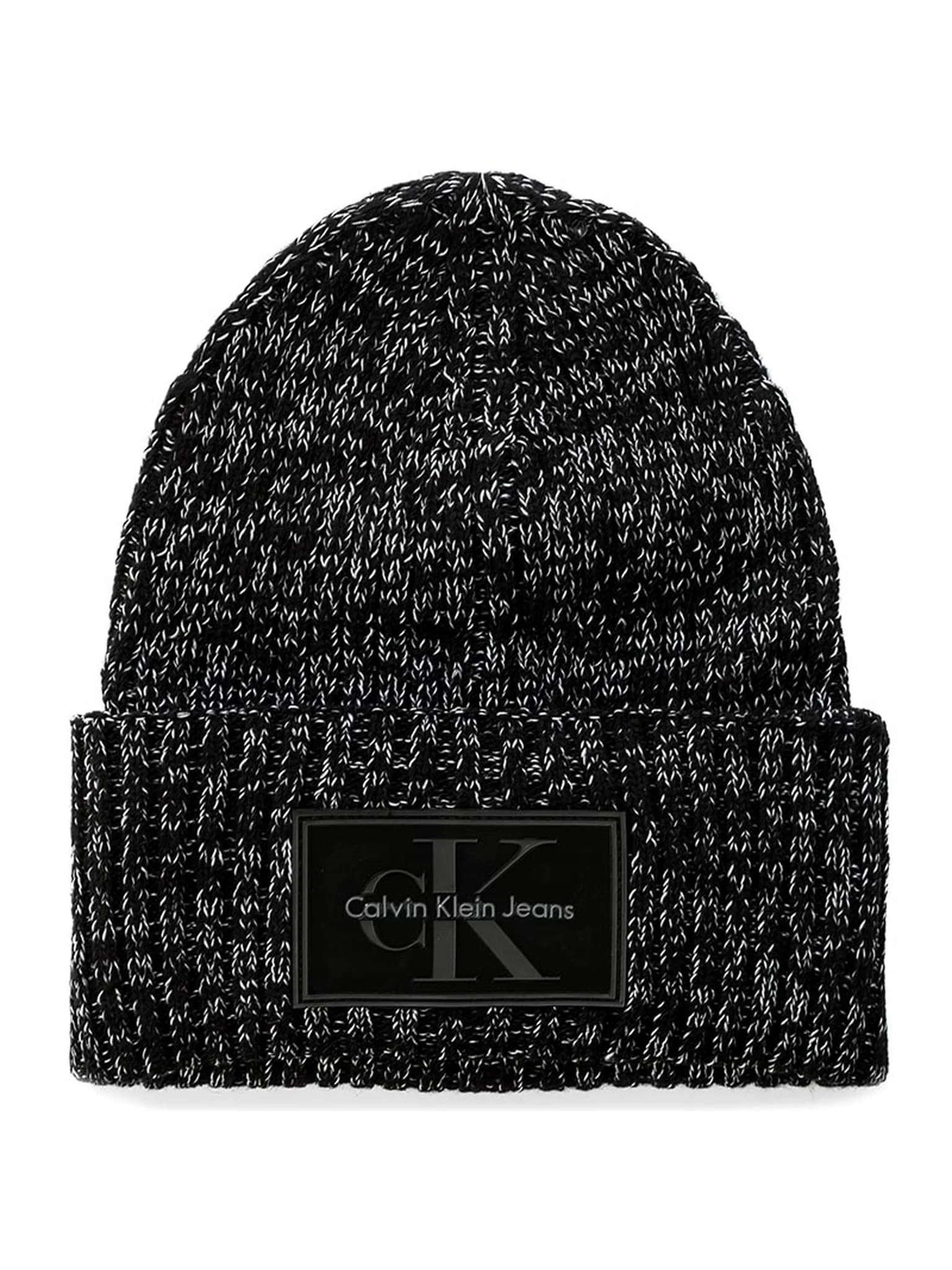 Calvin Klein Jeans Čepice Unisex Basic Rib Beanie