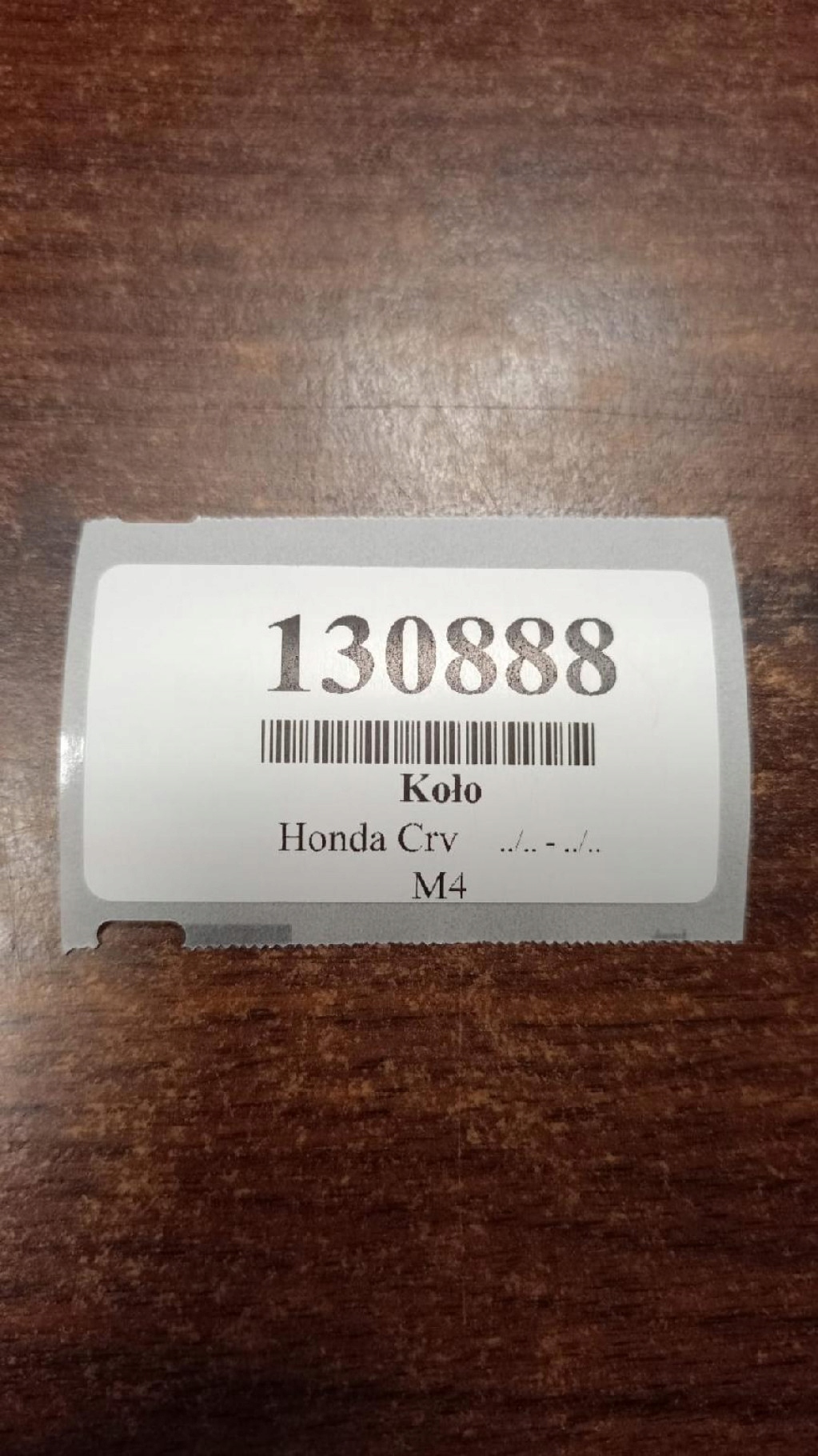 disk stalowa Honda OE 6.0" x 15" 5x114.3