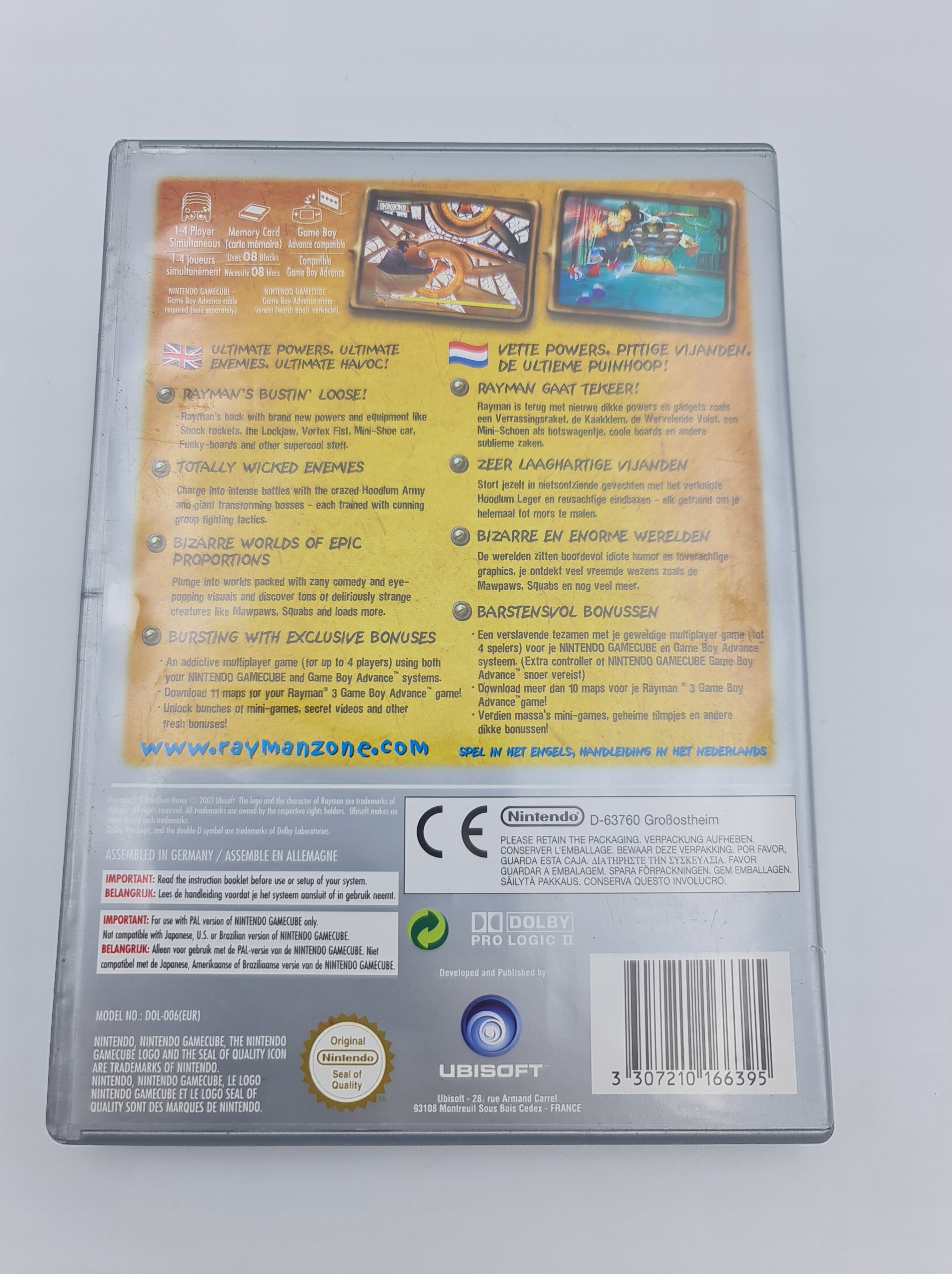 NINTENDO GAMECUBE RAYMAN 3 HOODLUM HAVOC Tematyka gry akcji