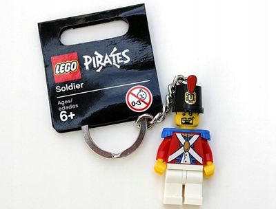 Lego 852749 Přívěsek Na Klíče přívěsek na klíče Pirates Soldier Nový Key Chain