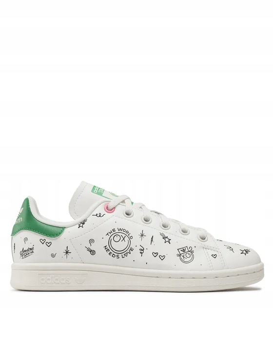 Dámské boty Adidas Tenisky Stan Smith J GY1786 Bílé vel. 35,5