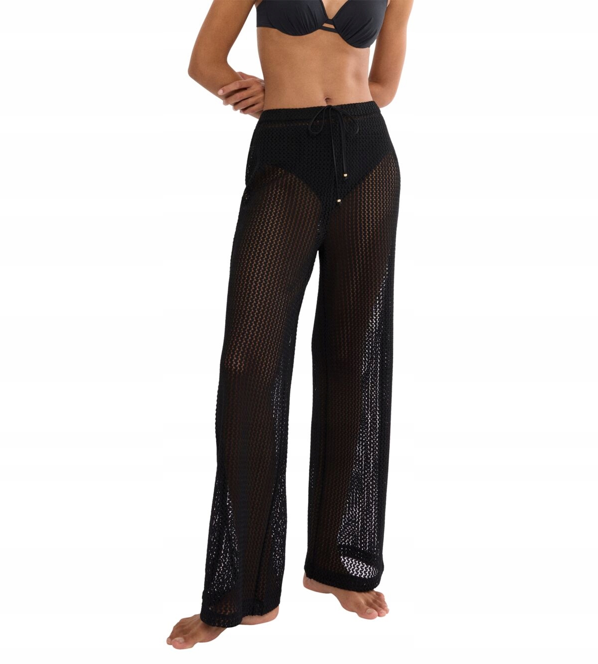 Triupmh Plážové háčkované kalhoty BeachWear Crochet Trousers 42