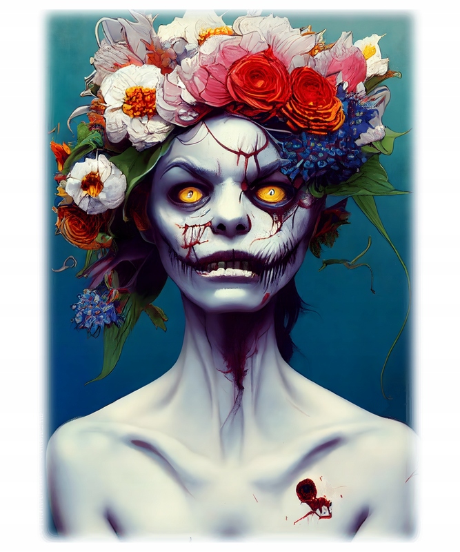 

Naprasowanka Na Odzież Zombie 4