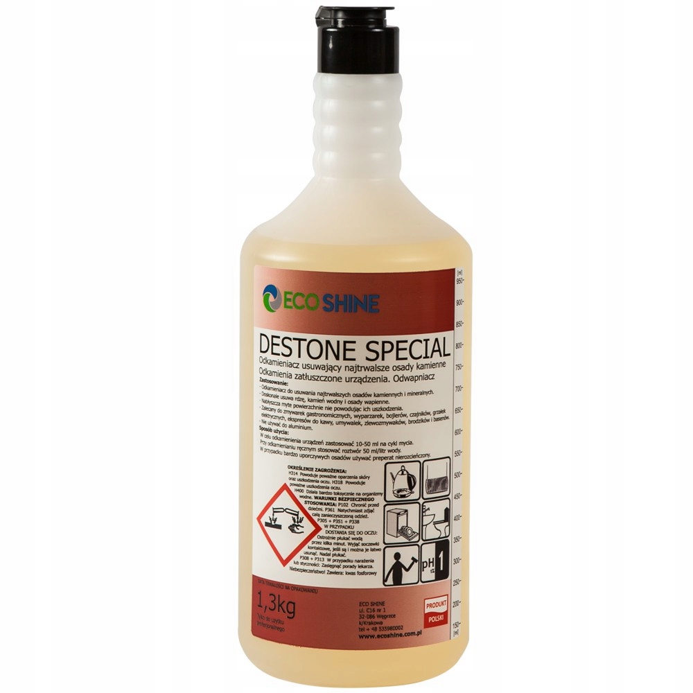 

Eco Shine Destone Special do odkamieniania 1,3 kg