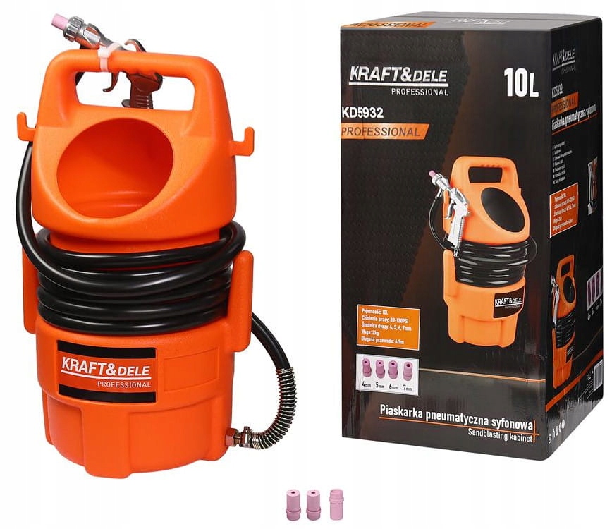 Piaskarka syfonowa 10 l KD5932