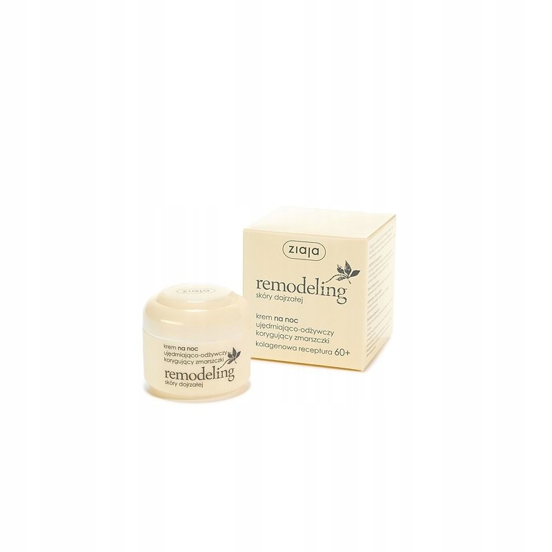 ZIAJA REMODELING KREM NA NOC UJĘDRNIAJĄCO-ODŻYWCZY 60+ 50 ml