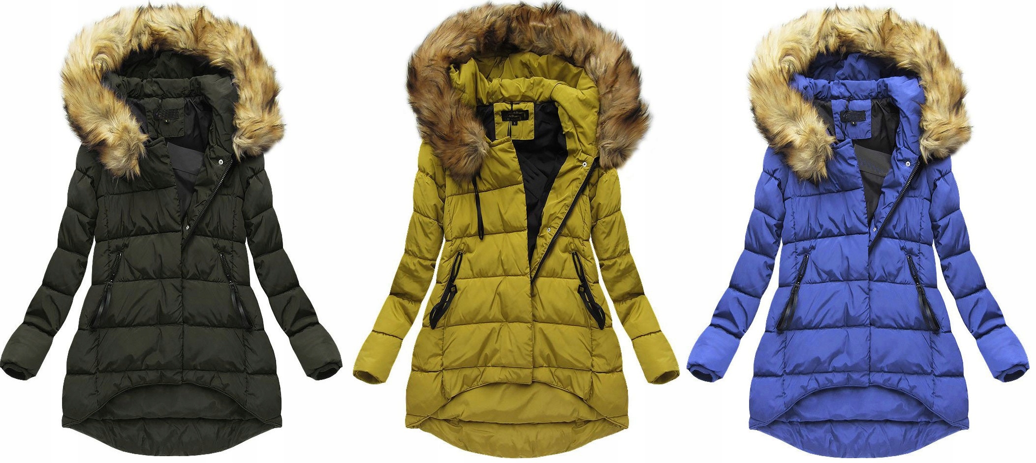 

Kurtka Lewandowska Parka Asymetryczna Kolory Xs