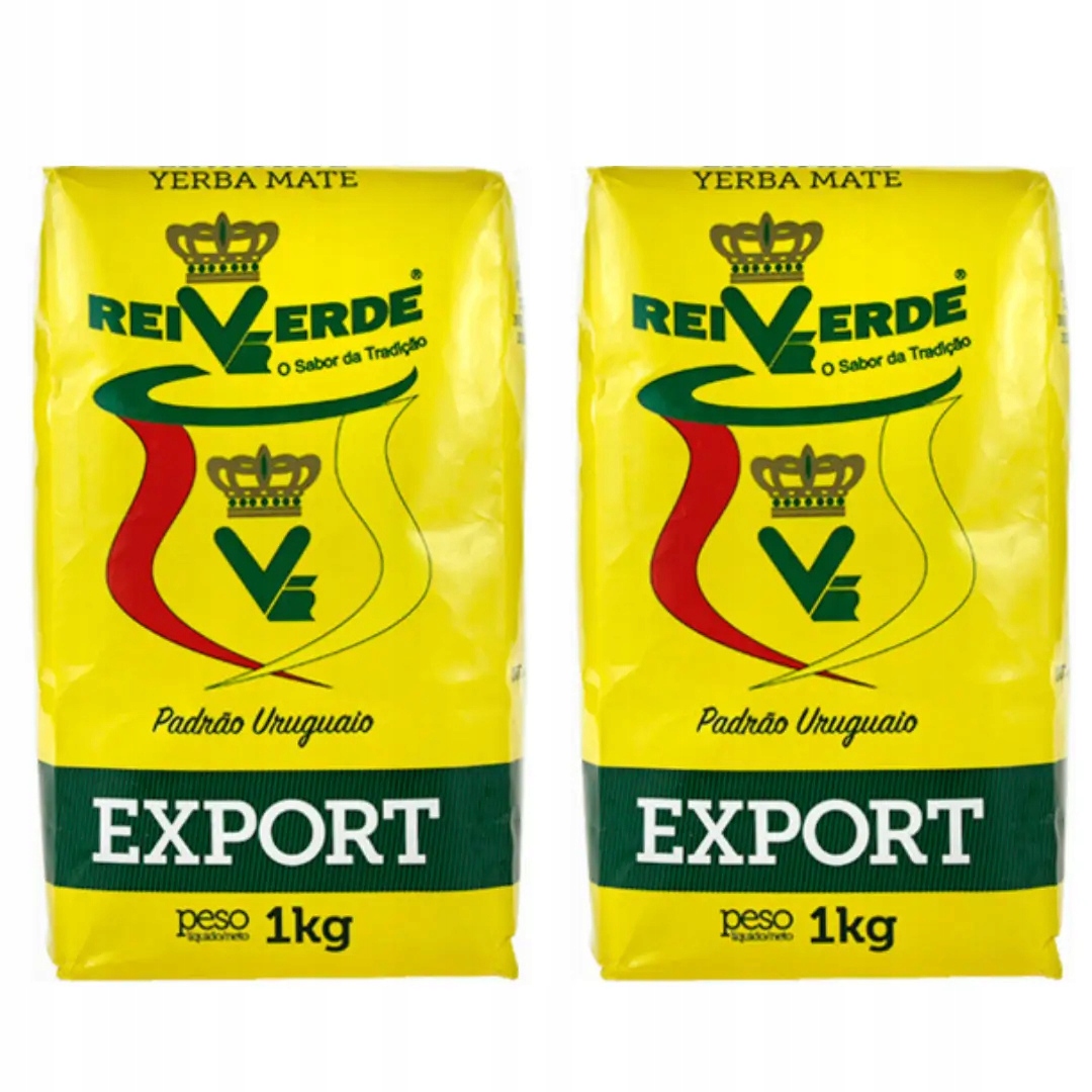 Levně Yerba Mate Sada Rei Verde Export Tradicional Elaborada 2x1kg 2kg